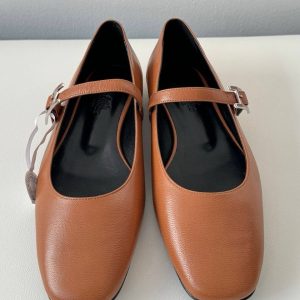 Балетки Hermes с застежкой