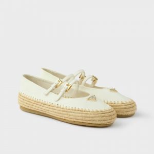 Балетки Prada из рафии