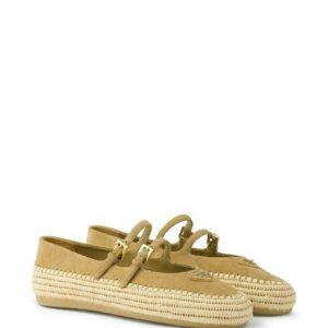 Балетки Prada с завязками