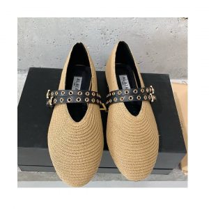 Балетки Alaia с застежкой