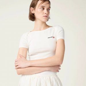 Боди Miu Miu из хлопка