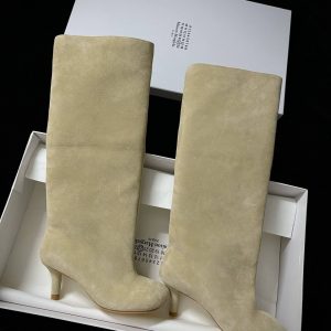 Замшевые сапоги Maison Margiela