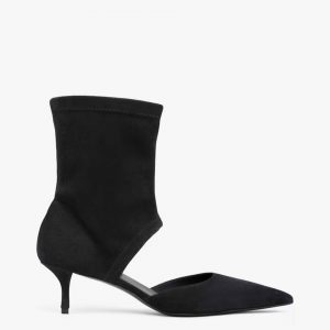 Ботильоны Alaia из эластичной замши
