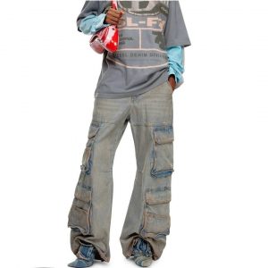 Джинсы Diesel с накладными карманами