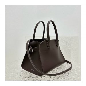 Сумка The Row Margaux 10 из гладкой кожи