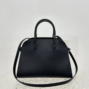 Сумка The Row Margaux 12 из гладкой кожи