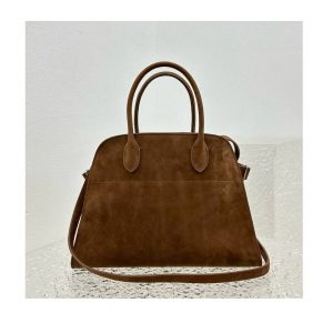 Cумка The Row Margaux 12 Suede