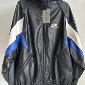 Кожаная куртка Balenciaga