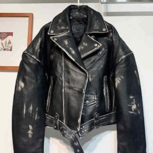 Куртка Prada с потертостями