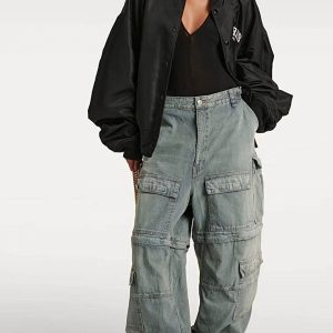 Джинсы Balenciaga с карманами