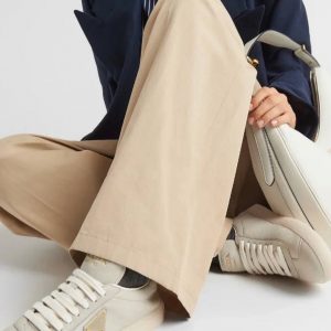 Кеды Prada кожаные