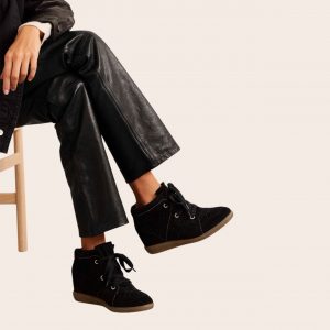 Кроссовки Isabel Marant Bobby на танкетке