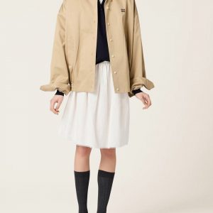 Куртка Miu Miu из ткани чинос