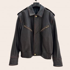 Куртка Saint Laurent из винтажной кожи