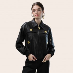 Куртка Schiaparelli кожаная