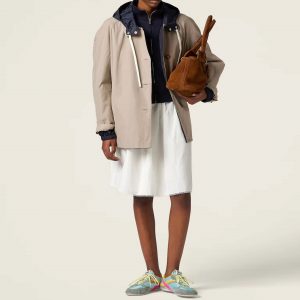 Парка Miu Miu из хлопка