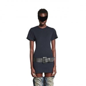 Платье Balenciaga с ремнем