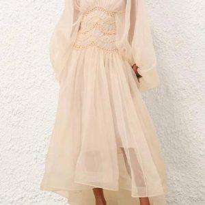 Платье Zimmermann с макраме