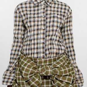 Рубашка Acne Studios в клетку