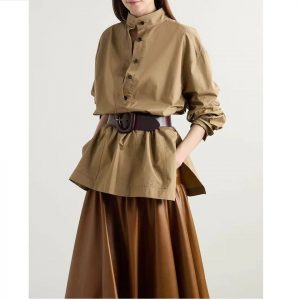 Рубашка Saint Laurent с разрезами