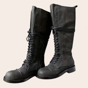 Сапоги Ann Demeulemeester на шнуровке