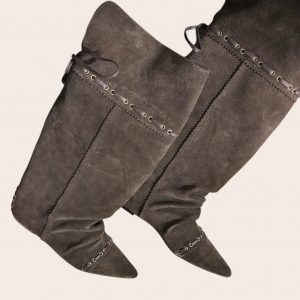 Сапоги Unfolio на скрытой танкетке