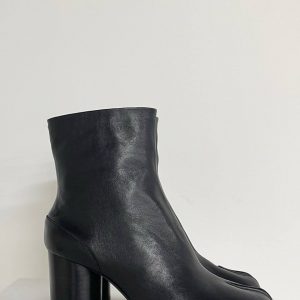 Ботинки таби Maison Margiela из гладкой кожи
