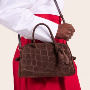 Сумка Jacquemus The Turismo small из замши