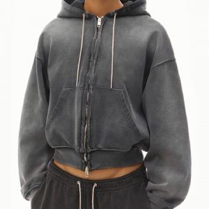 Толстовка Alexander Wang на молнии