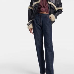 Топ Magda Butrym с плечевыми накладками