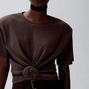 Топ Magda Butrym с узлом