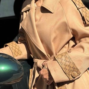 Тренч Gucci с лого