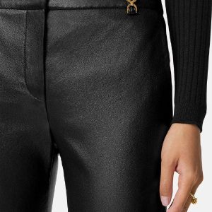 Кожаные брюки Versace