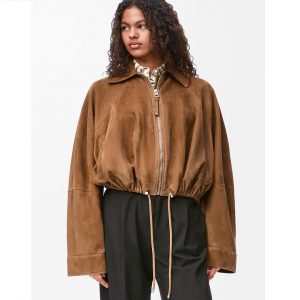 Замшевая куртка Loewe